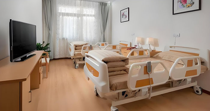 湖北荊門京源養(yǎng)老院350張床采用名科醫(yī)護(hù)對講系統(tǒng)